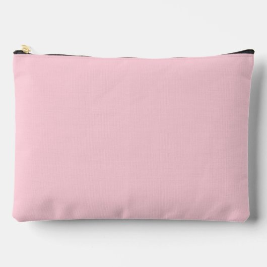 Pochette À Accessoires Couleur solide rose millénaire (Recto)