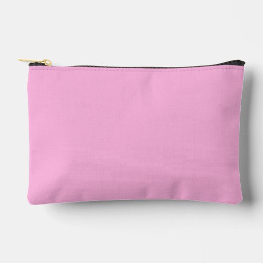 Pochette À Accessoires Couleur solide rose pâle (Recto)