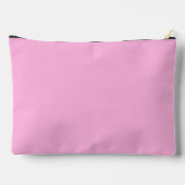 Pochette À Accessoires Couleur solide rose pâle (Verso)