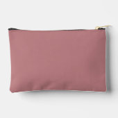 Pochette À Accessoires Couleur solide Rose poussiéreux (Verso)