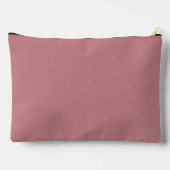 Pochette À Accessoires Couleur solide Rose poussiéreux (Verso)