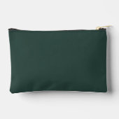 Pochette À Accessoires Couleur solide vert chasseur (Verso)