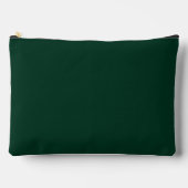 Pochette À Accessoires Couleur solide vert foncé (Recto)