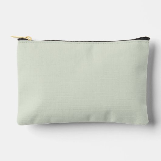 Pochette À Accessoires Couleur solide vert Whisper (Recto)