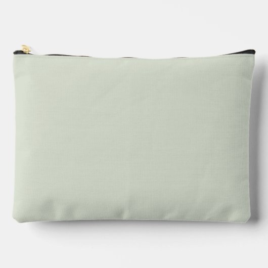 Pochette À Accessoires Couleur solide vert Whisper (Recto)