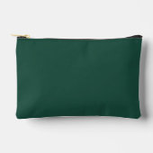 Pochette À Accessoires Couleur solide verte Brunswick (Recto)