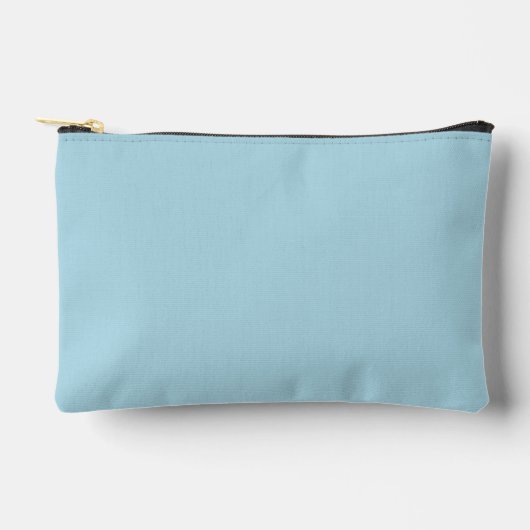 Pochette À Accessoires Couleur uni bleu clair (Recto)