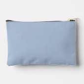 Pochette À Accessoires Couleur uni bleu clair en acier (Verso)