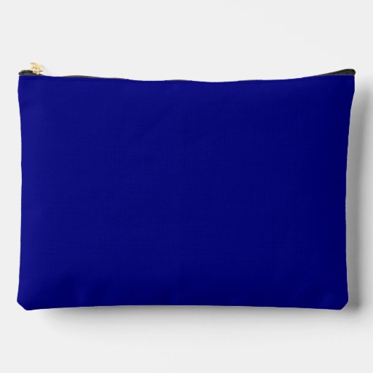 Pochette À Accessoires Couleur uni bleu marine (Recto)