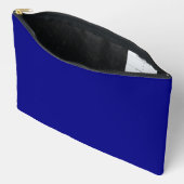 Pochette À Accessoires Couleur uni bleu marine (Ouvrir)