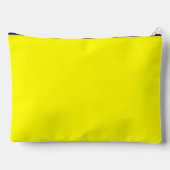 Pochette À Accessoires Couleur uni jaune néon (Verso)