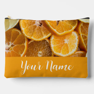 Pochette À Accessoires Couleurs d'agrumes Oranges et citrons