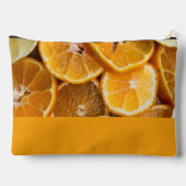 Pochette À Accessoires Couleurs d'agrumes Oranges et citrons (Verso)