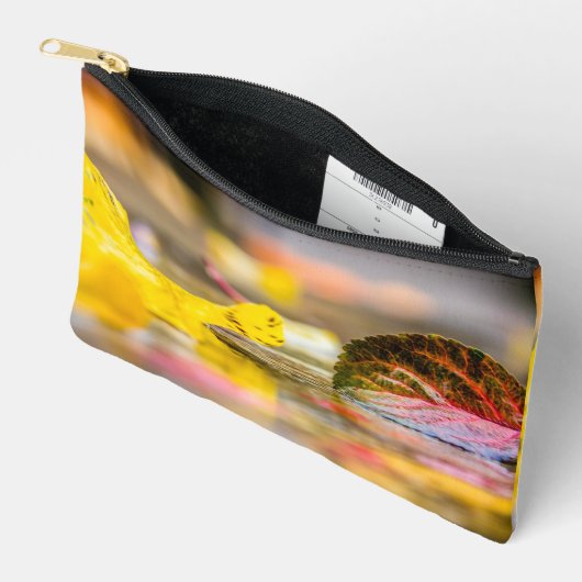 Pochette À Accessoires Couleurs d'automne (Ouvrir)