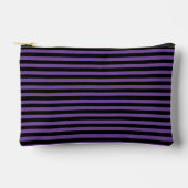 Pochette À Accessoires Coupe violette et noire (Recto)
