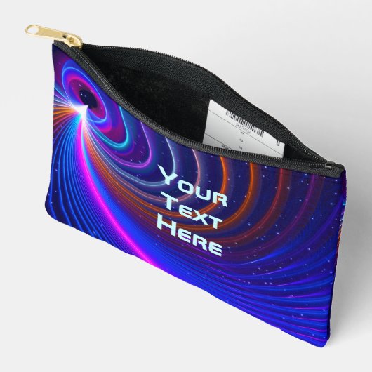 Pochette À Accessoires Courbure de l'espace (Ouvrir)