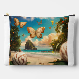 Pochette À Accessoires "Couverture Coussin de rêve papillon"