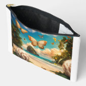 Pochette À Accessoires "Couverture Coussin de rêve papillon" (Ouvrir)