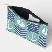 Pochette À Accessoires Couvre-lit nautique (Ouvrir)