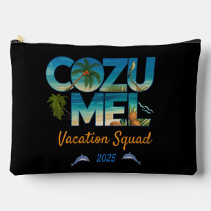 Pochette À Accessoires Cozumel Vacation 2025 Tropical Getaway Adventure