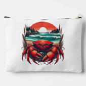 Pochette À Accessoires crabe côtier/marin du Maine (Verso)