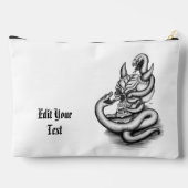 Pochette À Accessoires Crâne - Tête diabolique avec serpent (Verso)