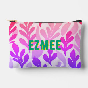 Pochette À Accessoires Crayon Feuille couché de soleil personnalisé /Sac