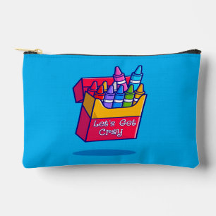 Pochette À Accessoires Crayons colorés Allons chercher Cray