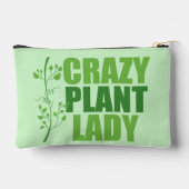 Pochette À Accessoires Crazy Plante Lady Cute Green Botaniste (Verso)
