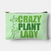 Pochette À Accessoires Crazy Plante Lady Cute Green Botaniste (Recto)