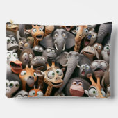 Pochette À Accessoires Crazy Wildlife Group (Recto)