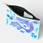 Pochette À Accessoires Créature de Fée Violette Sirène (Ouvrir)