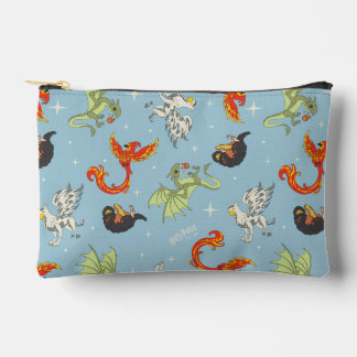 Pochette À Accessoires Créatures Magiques Motif Vintage