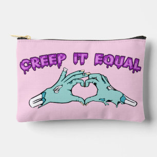 Pochette À Accessoires Créez l'Égalité – Mignonnes Mains de Zombie Pastel
