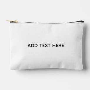 Pochette À Accessoires Créez votre propre blanc