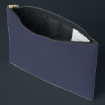 Pochette À Accessoires Créez votre propre bleu gris foncé personnalisé<br><div class="desc">Faites-le vous-même avec ce modèle personnalisable gris foncé. Ajoutez votre propre texte, photo ou oeuvre d'art pour créer un cadeau personnalisé idéal pour les anniversaires, les mariages, les anniversaires ou toute occasion. Elégant, polyvalent et intemporel dans le bleu gris foncé classique.</div>