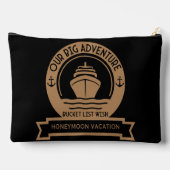 Pochette À Accessoires Croisière lune de miel (Verso)