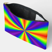 Pochette À Accessoires Croix arc-en-ciel (Ouvrir)