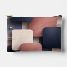 Cubes aux bords doux avec des accents métalliques