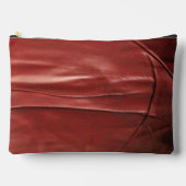 Pochette À Accessoires Cuir rouge (Recto)