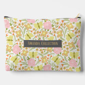 Pochette À Accessoires Custom Adorable beautiful modern botanical yellow (Verso)