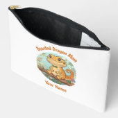Pochette À Accessoires Custom Bearded Dragon Mom Accessory Pouch (Ouvrir)
