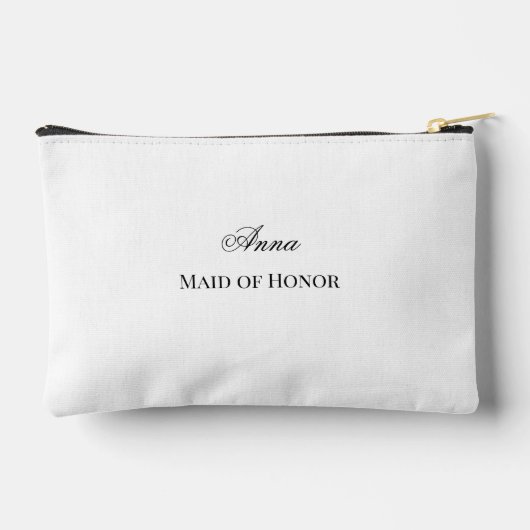 Pochette À Accessoires Custom Social Club Blush Cocktail Bridesmaid Petit (Verso)