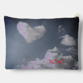 POCHETTE À ACCESSOIRES CUSTOM TOILETRY BAGS TWIN ANGELS WITH CLOUDS (Verso)