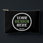 Pochette À Accessoires custom, unique, sleek & minimalist hershey®'s kiss<br><div class="desc">This design is accessible to all. Feel free to customize the logo, images, text, and colors according to your preferences. Thank you very much.</div>