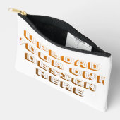 Pochette À Accessoires Custom Upload Design Product (Ouvrir)