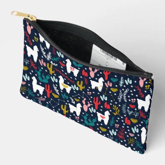Pochette À Accessoires Cute Alpaca Pouch (Ouvrir)