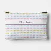 Pochette À Accessoires Cute Aquarelle Pastel Dotée Motif Coque (Recto)