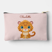 Pochette À Accessoires Cute Baby Leopard Safari Animal Kids (Verso)