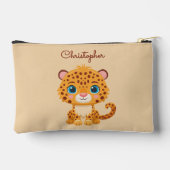 Pochette À Accessoires Cute Baby Leopard Safari Animal Kids (Verso)